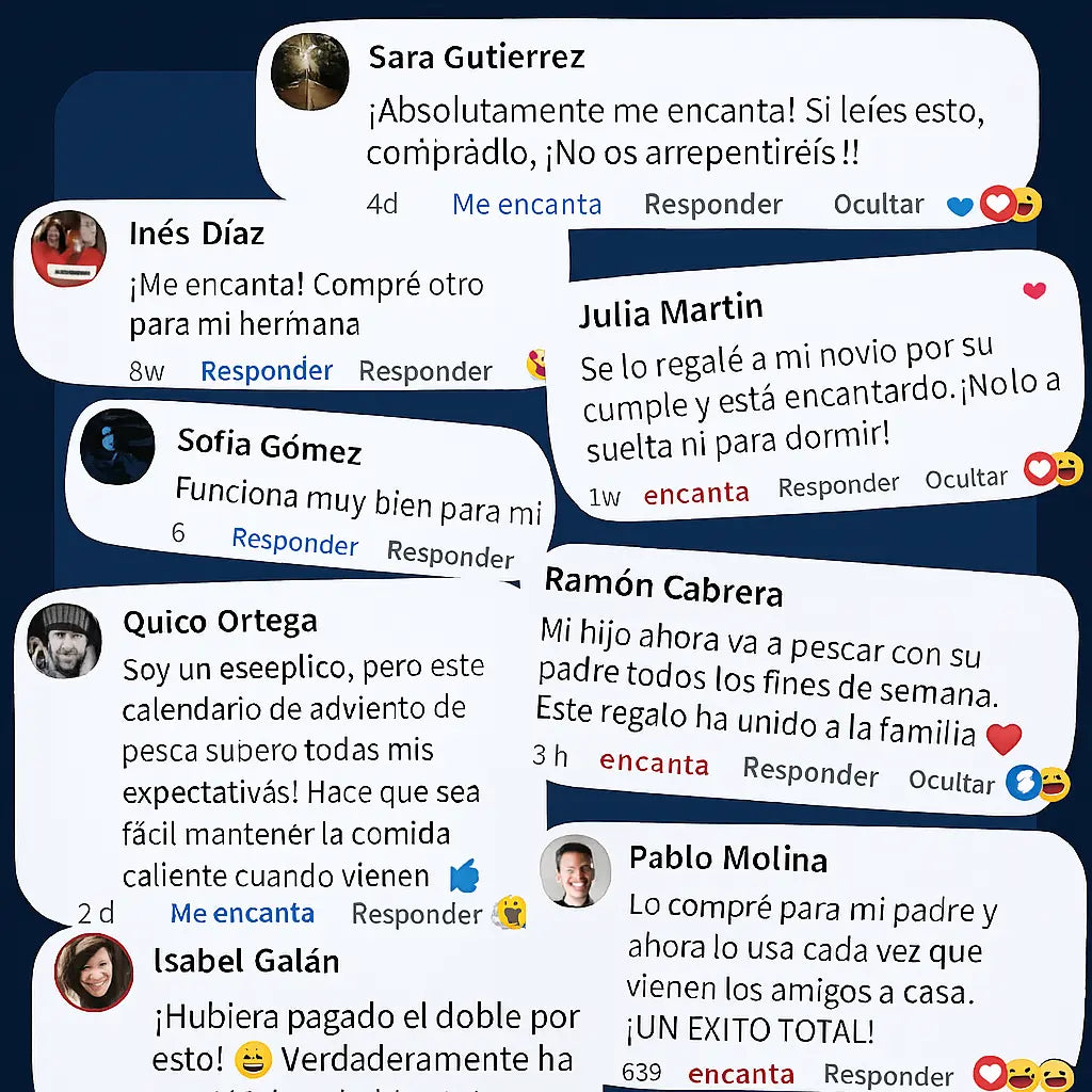 Calendario Adviento de Pesca